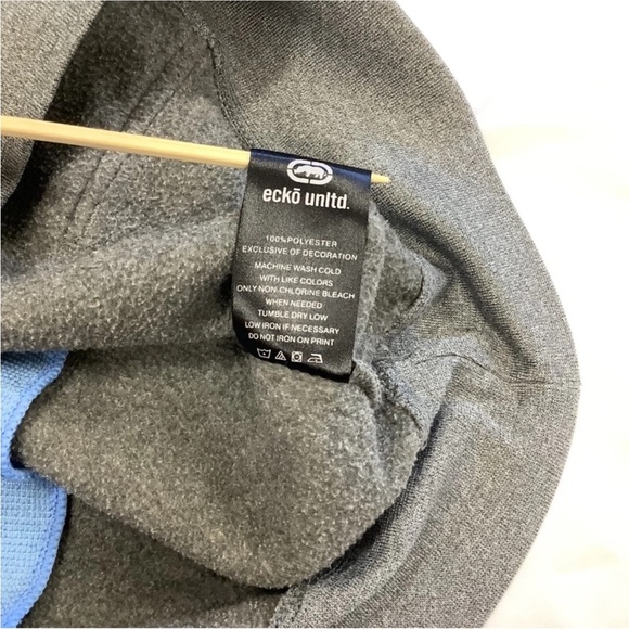 Ecko Unlimited Charcoal Gray Hoodie Size XXL - Picture 6 of 7